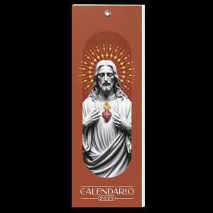 CALENDÁRIO MARCA-PÁGINAS 2025 - JESUS