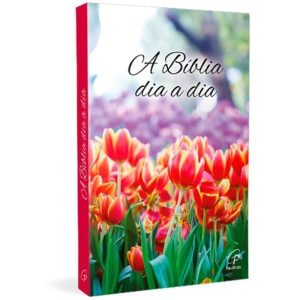 BÍBLIA DIA A DIA 2026 - CAPA CRISTAL - FLORES