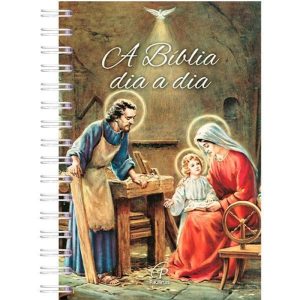 BÍBLIA DIA A DIA 2026 - WIRE-O - SAGRADA FAMÍLIA