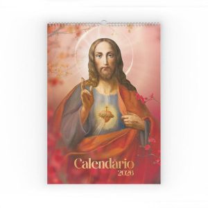 CALENDÁRIO DE PAREDE 2026 - SAGRADO CORAÇÃO DE JESUS