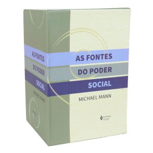 AS FONTES DO PODER SOCIAL - CAIXA COM 4 VOLUMES - EDITORA VOZES