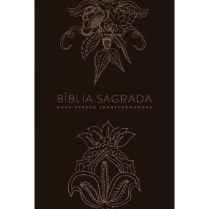 BÍBLIA NVT LETRA NORMAL - INDIAN FLOWERS DOURADA - MUNDO CRISTÃO
