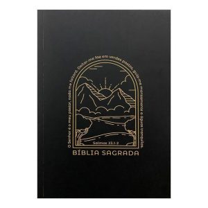 BÍBLIA GIGANTE ARC FULL COLOR CAPA BROCHURA C/ HARPA - SALMOS 23.1-2