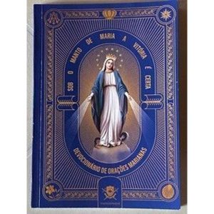 SOB O MANTO DE MARIA A VITÓRIA É CERTA - DEVOCIONÁRIO DE ORAÇÕES MARIANAS + BRINDE MEDALHA MILAGROSA