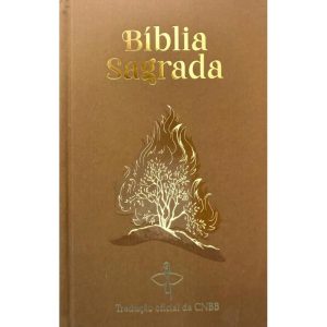BIBLIA SAGRADA - CAPA MARROM - SARÇA-ARDENTE