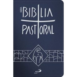 NOVA BIBLIA PASTORAL BOLSO ZIPER AZUL