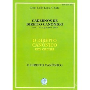 DIREITO CANONICO EM CARTAS, O - O DIREITO CANONICO