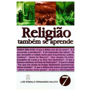 RELIGIAO TAMBEM SE APRENDE - VOL. 07 - EDITORA SANTUÁRIO