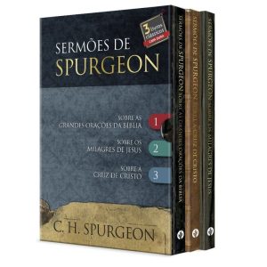 Sermões de Spurgeon - 3 livros - Box 1: 3 livros d - PUBLICAÇÕES PÃO DIÁRIO