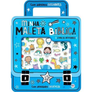 MINHA MALETA BÍBLICA - COM ADESIVOS BRILHANTES E A - CIRANDA CULTURAL