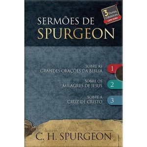 Box 2 - sermões de spurgeon - 3 livros: Três livro - PUBLICAÇÕES PÃO DIÁRIO