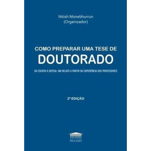 Como preparar uma tese de doutorado - EDITORA PROCESSO