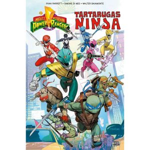 POWER RANGERS E TARTARUGAS NINJA VOL. 1 - PIPOCA E NANQUIM