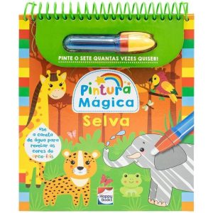 PINTURA MÁGICA: SELVA - HAPPY BOOKS