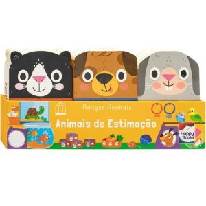 AMIGOS ANIMAIS - ANIMAIS DE ESTIMAÇÃO - HAPPY BOOKS