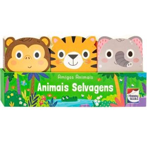 AMIGOS ANIMAIS - ANIMAIS SELVAGENS - HAPPY BOOKS