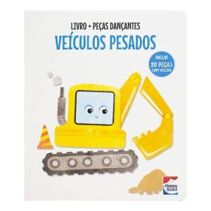 LIVRO + PEÇAS DANÇANTES: VEÍCULOS PESADOS - HAPPY BOOKS