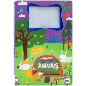 LIVRO-LOUSA MÁGICA! ANIMAIS - HAPPY BOOKS