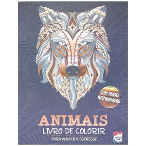 COLORIR E IMAGINAR: ANIMAIS - HAPPY BOOKS