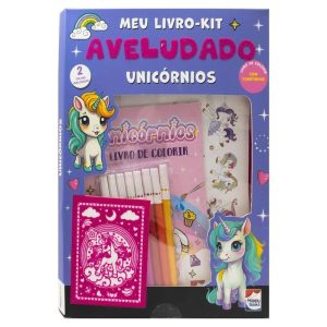 MEU LIVRO AVELUDADO: UNICÓRNIOS - HAPPY BOOKS