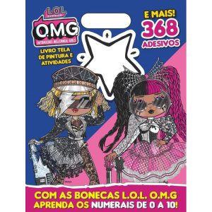 LOL SURPRISE - OMG LIVRO TELA DE PINTURA E ATIVIDA - ON LINE EDITORA