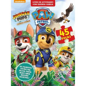 PATRULHA CANINA LIVRO DE ATIVIDADES COM QUEBRA-CAB - ON LINE EDITORA