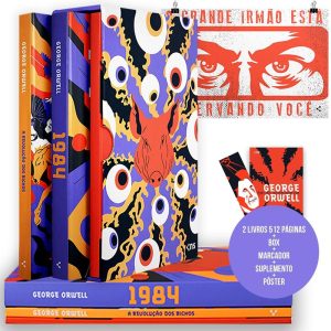 BOX GEORGE ORWELL - O HORIZONTE (2 LIVROS + PÔSTER - NOVO SÉCULO
