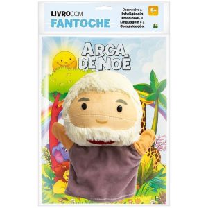 LIVRO COM FANTOCHE: ARCA DE NOÉ - BRASILEITURA