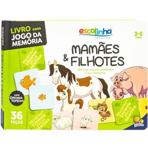ESCOLINHA MEMÓRIA: MAMÃES E FILHOTES - TODOLIVRO