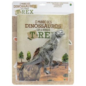 O MUNDO DOS DINOSSAUROS - LEIA & BRINQUE: T-REX - TODOLIVRO