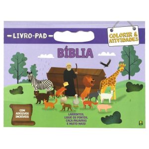 LIVRO-PAD COLORIR & ATIVIDADES: BÍBLIA - BRASILEITURA