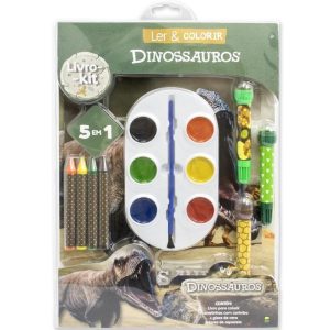 LER & COLORIR: DINOSSAUROS - BRASILEITURA
