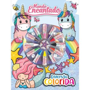 CORES - UNICÓRNIOS E SEREIAS - DCL - DIFUSAO CULTURAL DO LIVRO LTDA