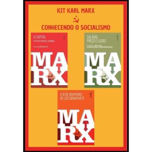 KIT KARL MARX - CONHECENDO O SOCIALISMO - EDIPRO