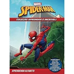APRENDER É INCRÍVEL MARVEL - HOMEM ARANHA APRENDEN - BICHO ESPERTO DISTRIBUIDORA DE