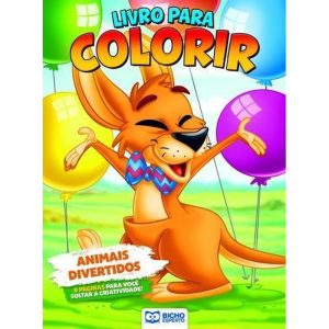 LIVRO PARA COLORIR ANIMAIS DA FLORESTA - ANIMAIS D - BICHO ESPERTO DISTRIBUIDORA DE