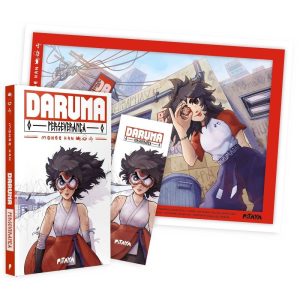 DARUMA: PERSEVERANÇA + PÔSTER + MARCADOR - PRIMEIR - EDITORA PITAYA