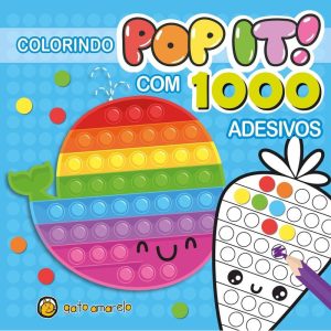Colorindo pop it: baleia - GATO AMARELO