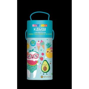 Quebra Cabeças - Tubi color Kawaii: Tubi color Kaw - GATO AMARELO