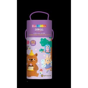 Tubi color - animais do bosque - GATO AMARELO