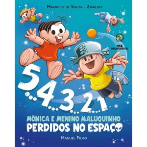 5... 4... 3... 2... 1 - MÔNICA E MENINO MALUQUINHO - MELHORAMENTOS CAJAMAR