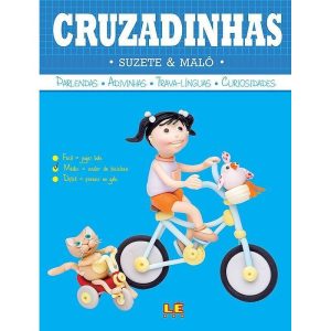 CRUZADINHAS - NÍVEL MÉDIO - PARLENDAS-ADIVINHAS-TR - Editora Lê