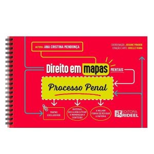 DIREITO EM MAPAS MENTAIS - PROCESSO PENAL - RIDEEL 25