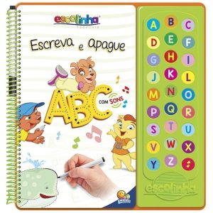 Escute e Aprenda! Escreva Apague ABC com Sons (Esc - TODOLIVRO