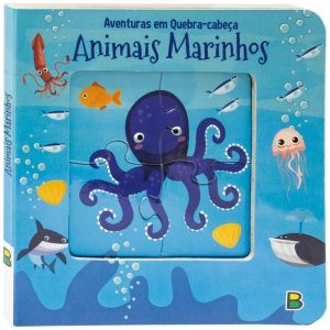 AVENTURAS EM QUEBRA-CABEÇA: ANIMAIS MARINHOS - BRASILEITURA