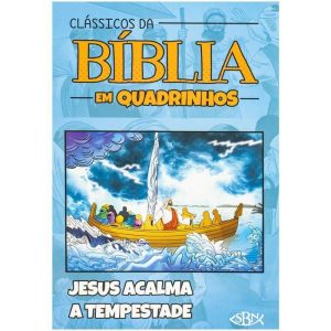 CLÁSSICOS DA BÍBLIA EM QUADRINHOS: JESUS ACALMA A  - SBN