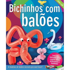 BICHINHOS COM BALÕES - GIRASSOL