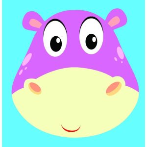 BANHO - BEBÊ HIPOPÓTAMO - GIRASSOL