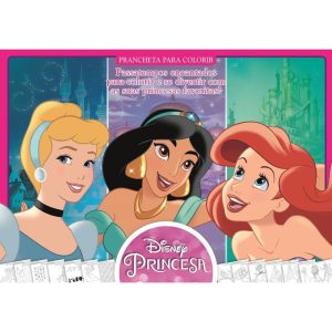 DISNEY PRANCHETA PARA COLORIR - PRINCESAS - ON LINE EDITORA