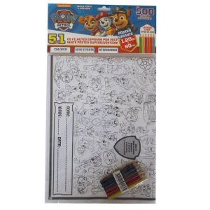 PATRULHA CANINA - SUPER PINTE E BRINQUE PÔSTER GIG - ON LINE EDITORA